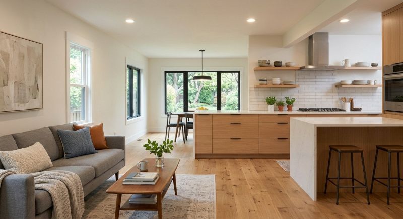 Interior Home Improvement project example